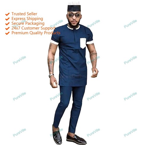 Kurta homme sans pyjama - , tissu