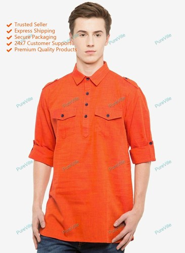 Chemise kurta homme manches - chemise,