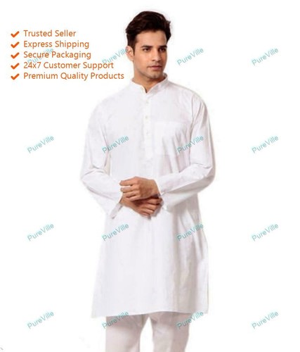 Pyjama homme kurta - pyjama, beige